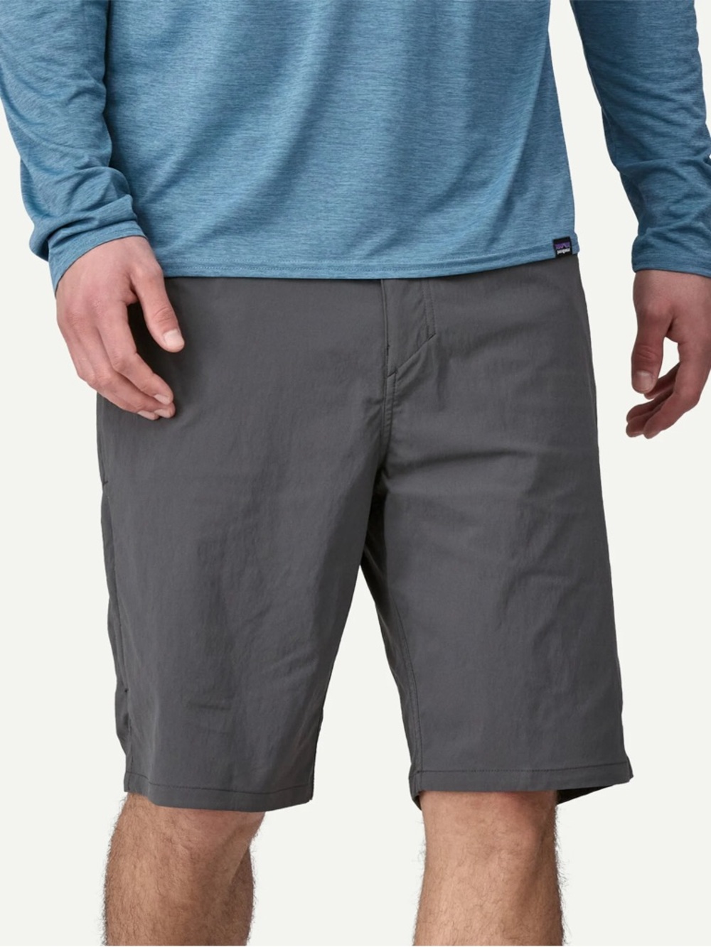 Patagonia Quandary 10” Shorts Men 36 Forge Grey Comfort Gorp Hiking City